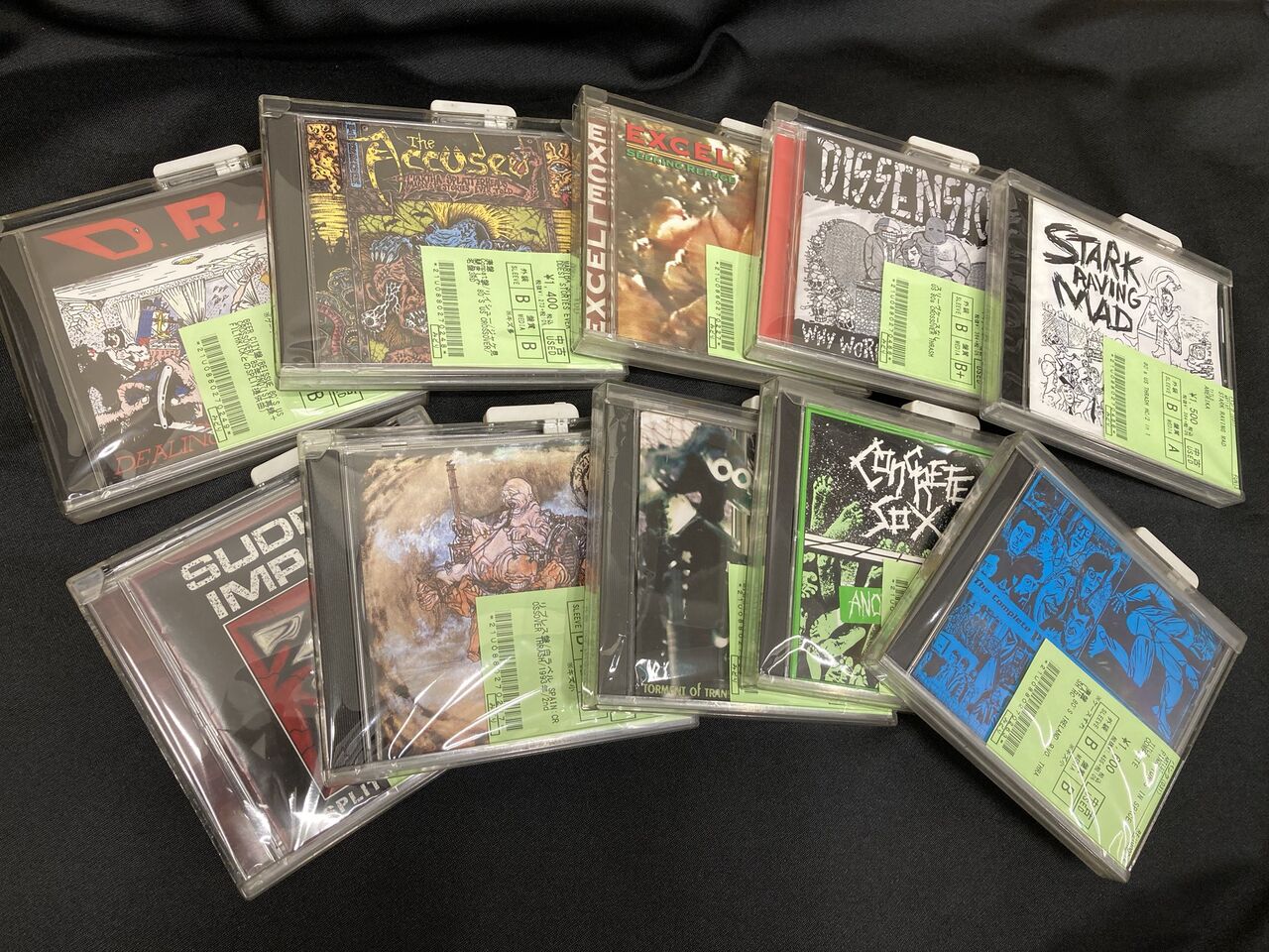nyhc CDセット 11/26(日) PUNK中古CD新入荷情報②】80~90's US CROSSOVERや80's USHC