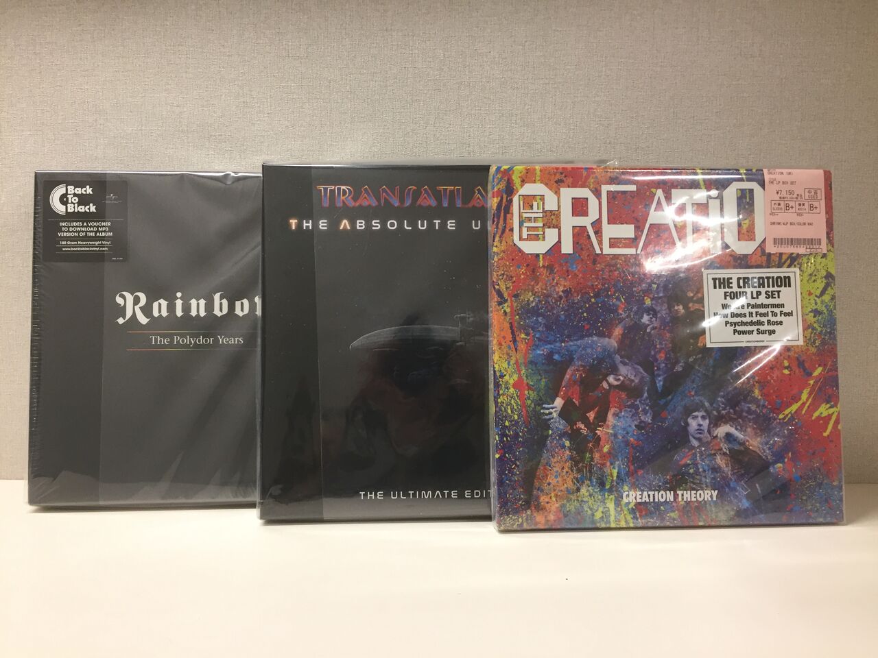 中古レコード新入荷情報】DAVID BOWIE、RAINBOWなどの人気LP BOXが入荷