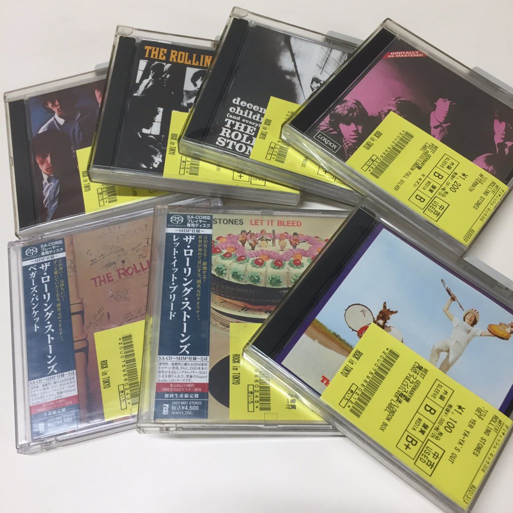 火 ROCK中古CD新入荷情報~'s ROCK定番タイトルの紙ジャケ