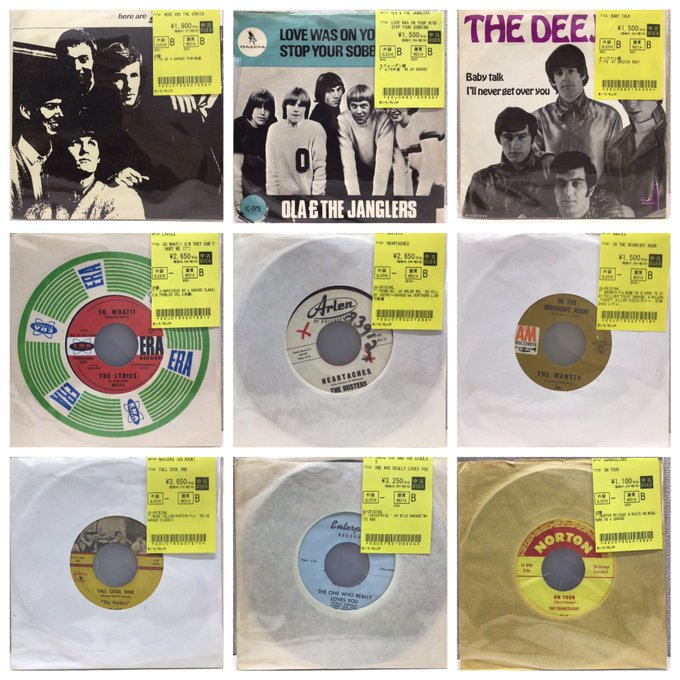 11/13(木)ROCK/POPS中古レコード入荷情報】60's GARAGE~SURF,EARLY