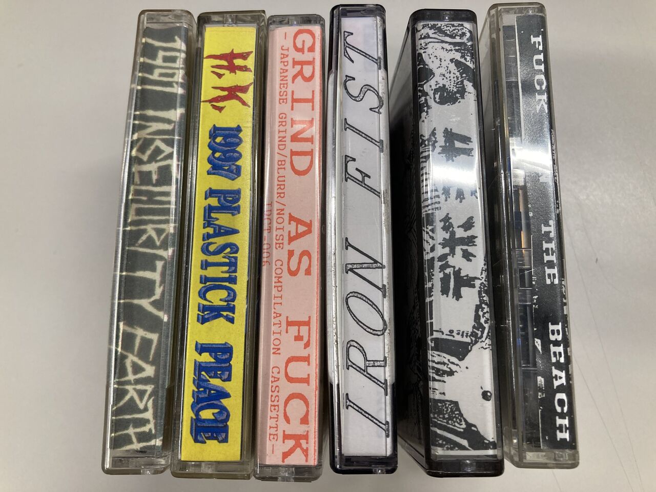 7/3(金)PUNK/HARDCORE中古カセット入荷情報】日本のちょいレアテープ