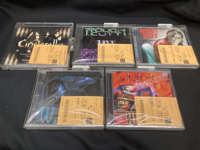 8/24(日)METAL中古CD新入荷情報】リマスター盤や国内盤帯付を