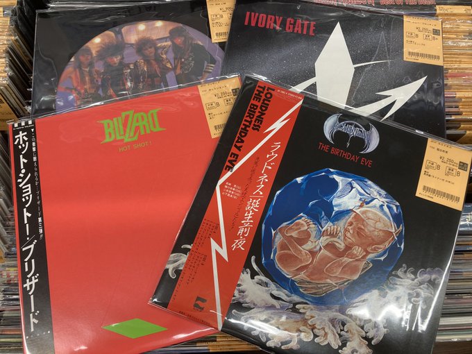 HEAVY ROCK 1968-1984 レコードワーナ洋楽プロモーション2枚組 8/21(木) METAL中古レコード新入荷情報】L.A. METAL、NWOBHMなど