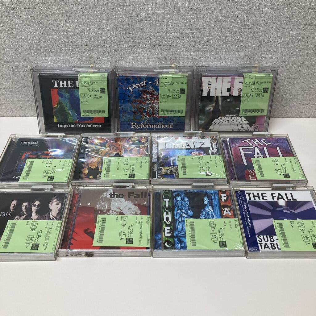 10/9(金)ROCK中古CD新入荷情報】秋だ！フォールがまとまって入荷