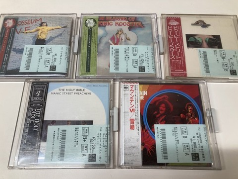 9/9(火)ROCK中古CD新入荷情報】MANIC STREET PREACHERSをはじめ