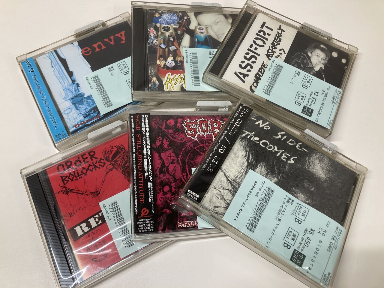 2/18(水)PUNK中古CD入荷情報】JAPANESE PUNK/HARDCOREを中心に廃盤CDが