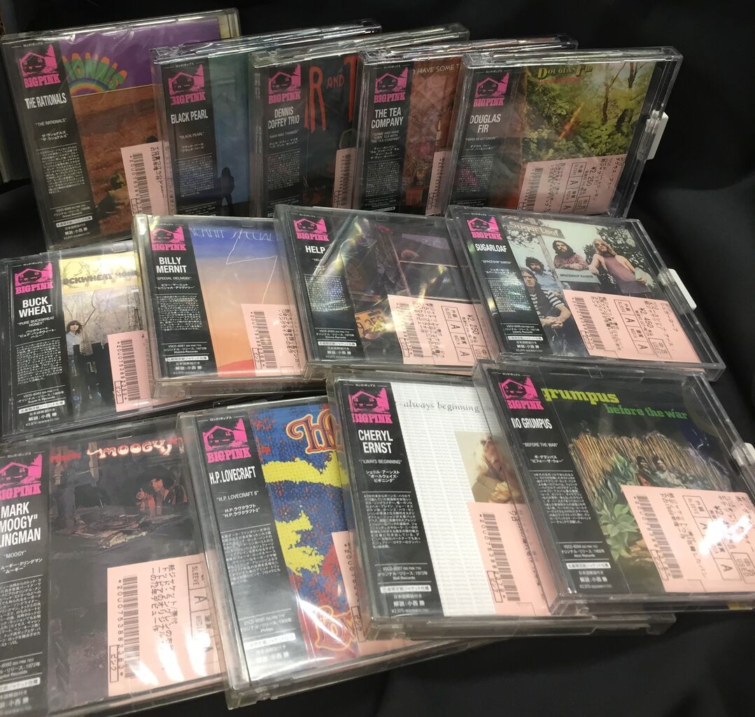 11/10(木)「BIG PINK 国内盤中古紙ジャケットまとめて入荷」～SSW