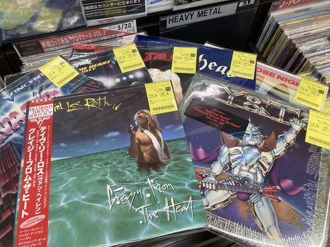 4/6(月)METAL中古レコード入荷情報】ハードロック系からエクストリーム