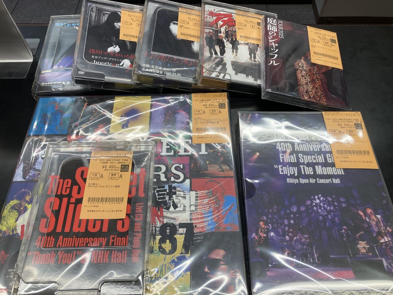 6/18(木)「日本のロック/ポップス中古CD新着情報～新旧名盤揃い！DVD