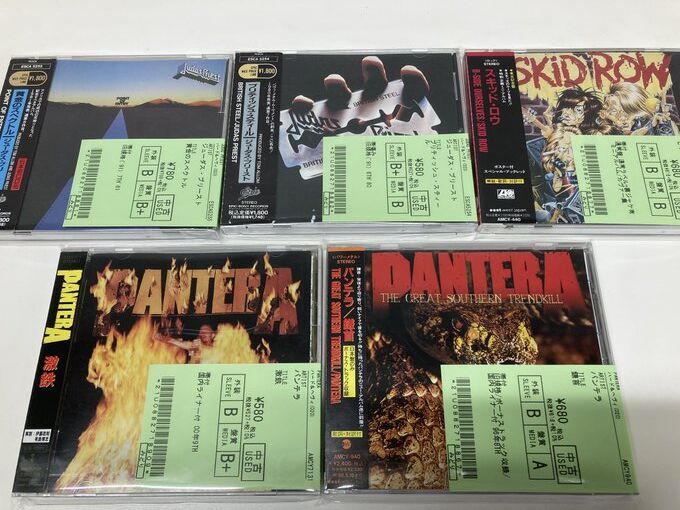 4/2(火) METAL中古CD新入荷情報】国内廃盤、旧規格を中心に帯付の中古