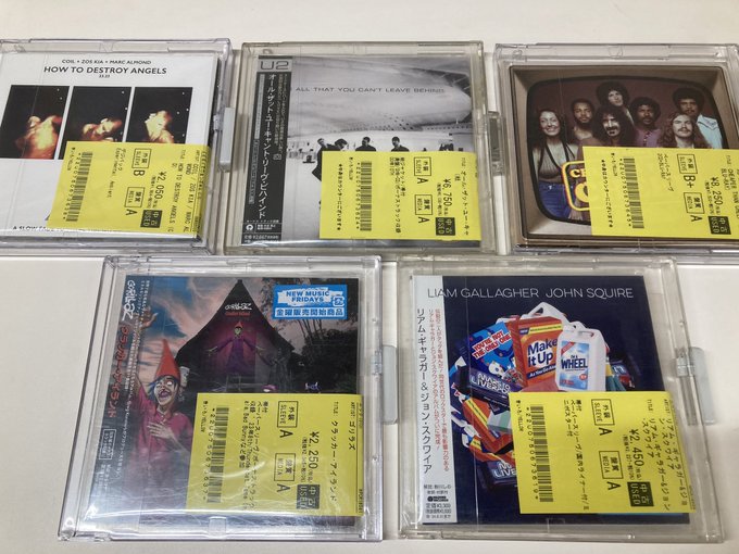 6/22(日)ROCK中古CD新入荷情報】高音質盤やBOXもの、紙ジャケCD
