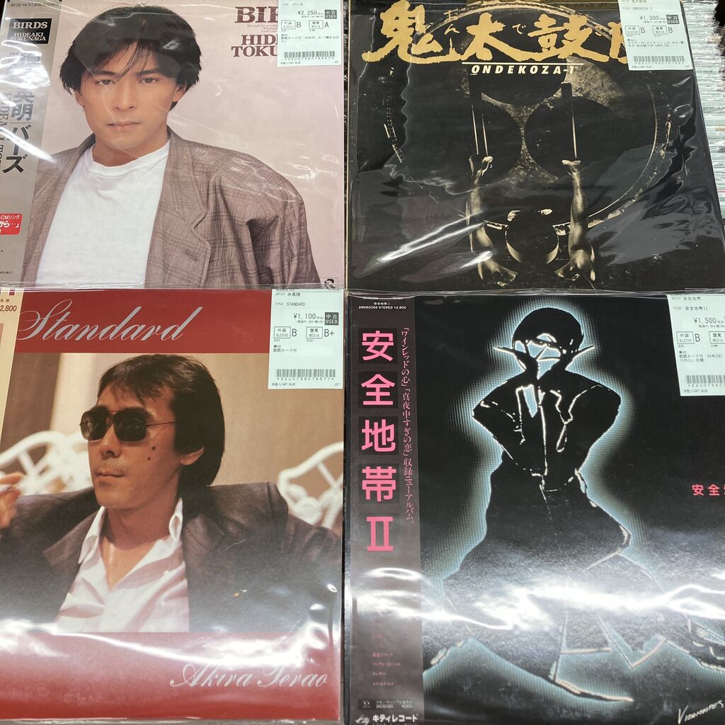 7月27日J-POP中古レコード新入荷情報】昭和歌謡から定番シティポップに
