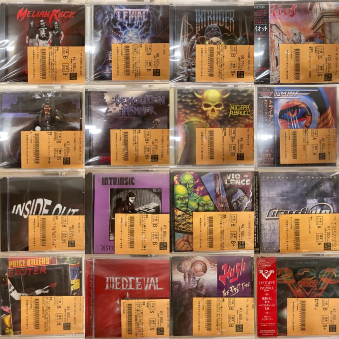ロック・メタルCDコレクション 36枚セット ☆中古カセット☆ハードロック/ヘヴィメタルのカセット入荷