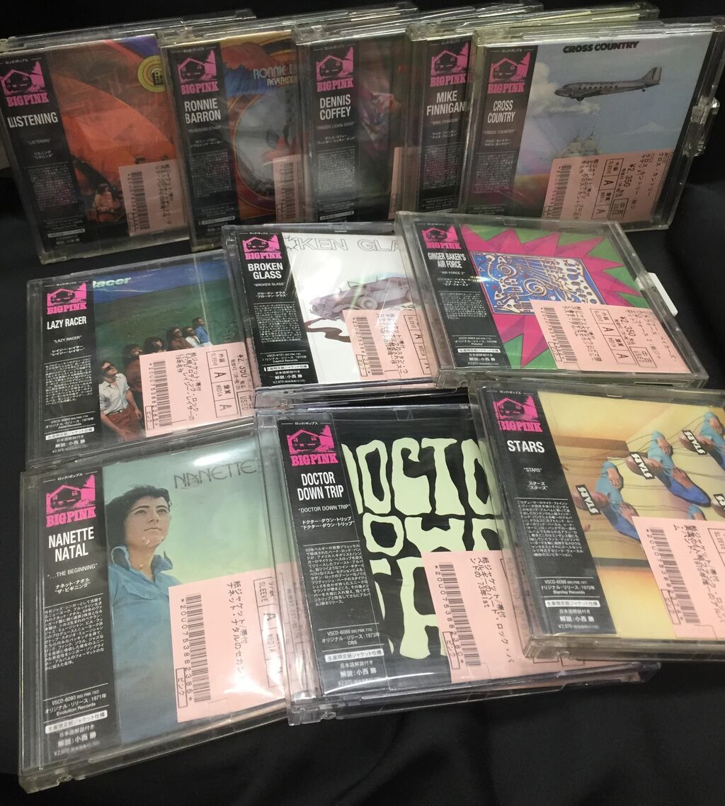 11/10(木)「BIG PINK 国内盤中古紙ジャケットまとめて入荷」～SSW