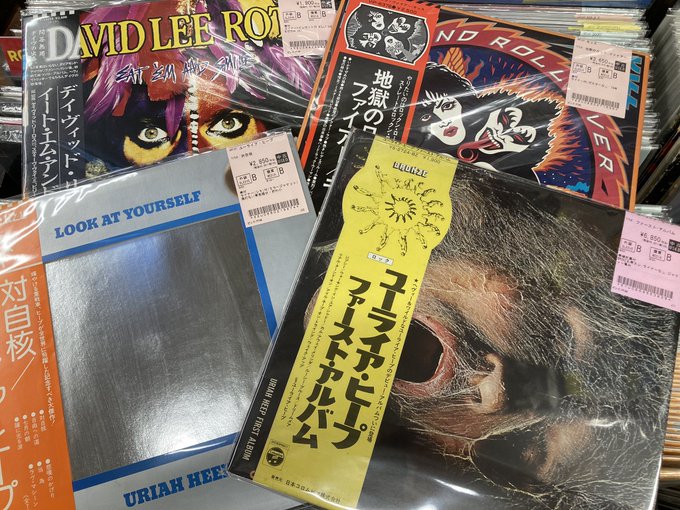 10/7(火) METAL中古レコード新入荷情報】AEROSMITH、KISSなど