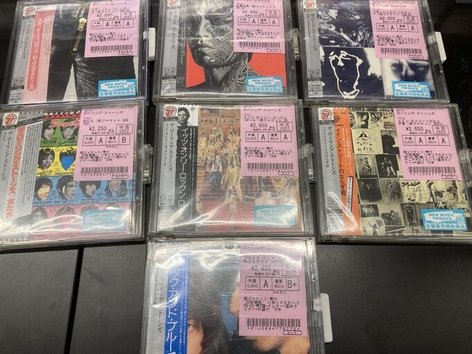 7/24(水) ROCK中古CD新入荷情報②】ROLLING STONES 紙ジャケSHM-CD