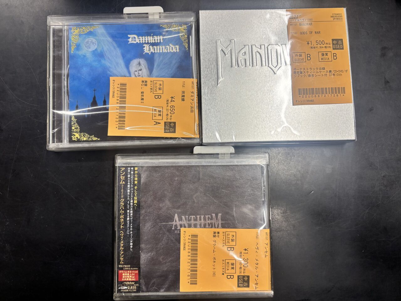 6/16(火)METAL中古CD入荷情報】メタル全盛期を生き抜いた名バンド達の