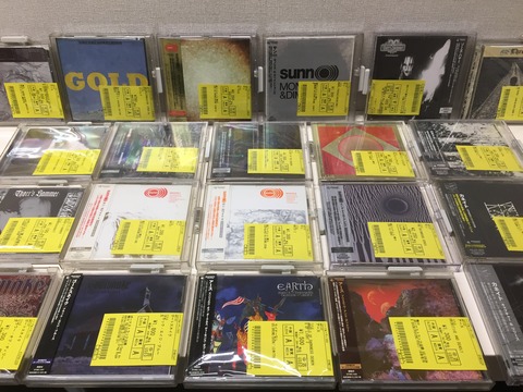 12/6(火) METAL中古CD新入荷情報】SUNN O)))、EARTHなど入荷