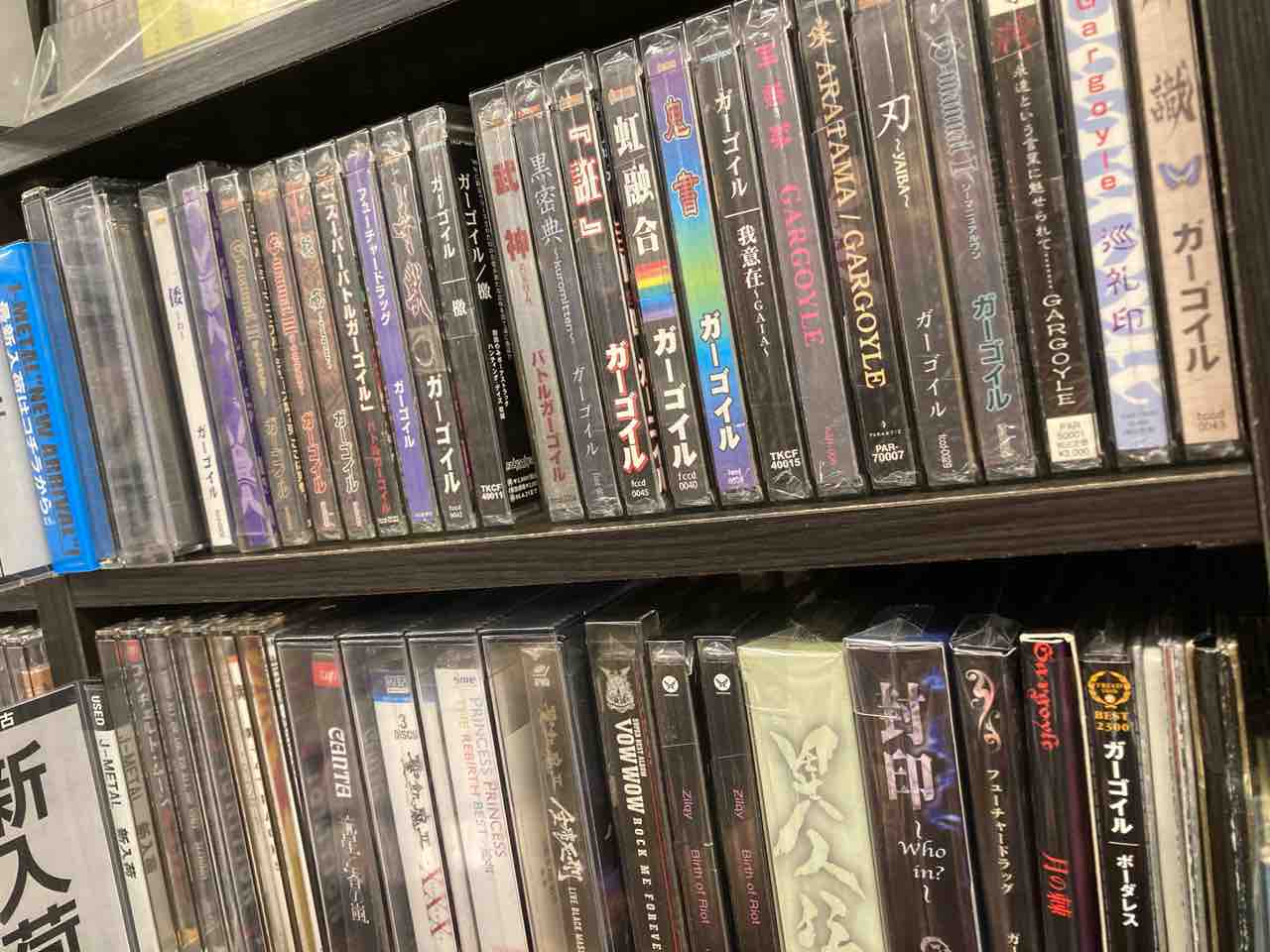 10/11(水)J-METAL中古CD新入荷情報】伝説的国産メタルGARGOYLE 廃盤