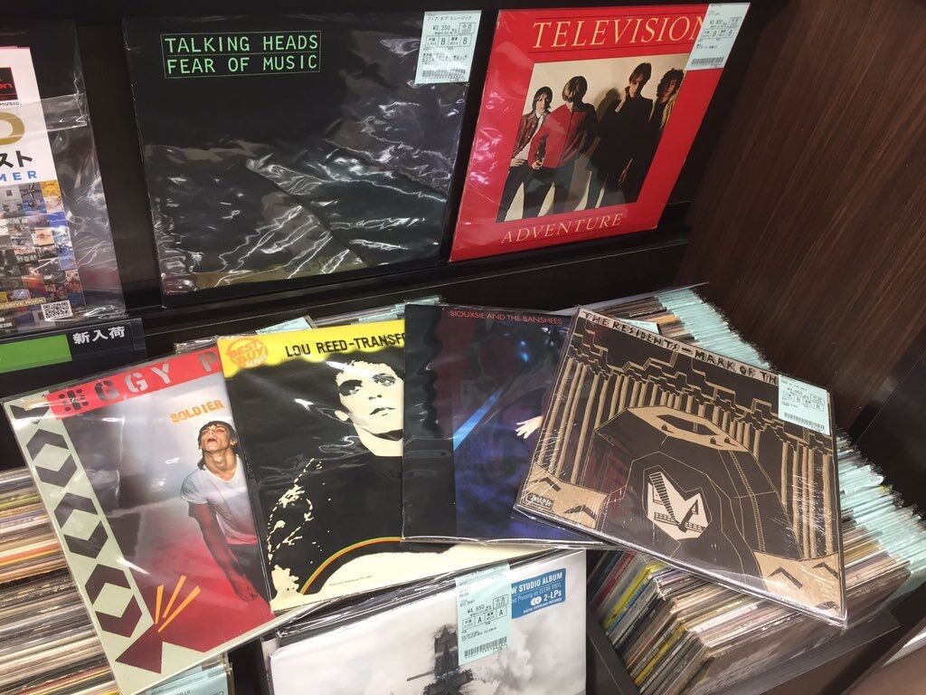 8/10(木) ROCK中古レコード新入荷情報】NEW WAVEやAMBIENT