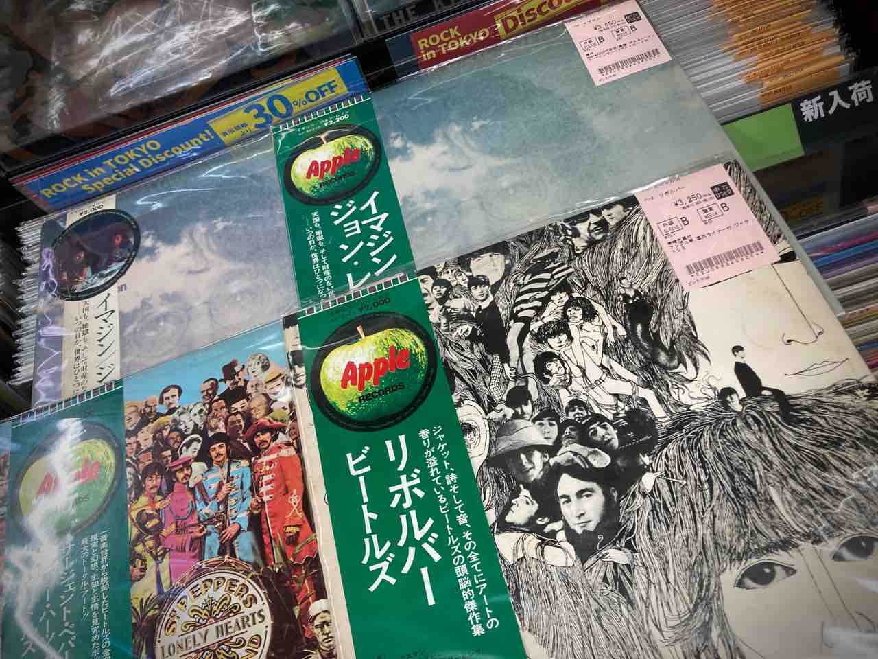 10/7(火) ROCK/西部劇映画サントラ 中古レコード新入荷情報】BEATLES帯