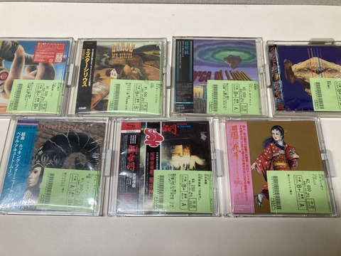 2/12(水) J-POP中古CD新入荷情報】日本人プログレ中心にJ-POP中古CD