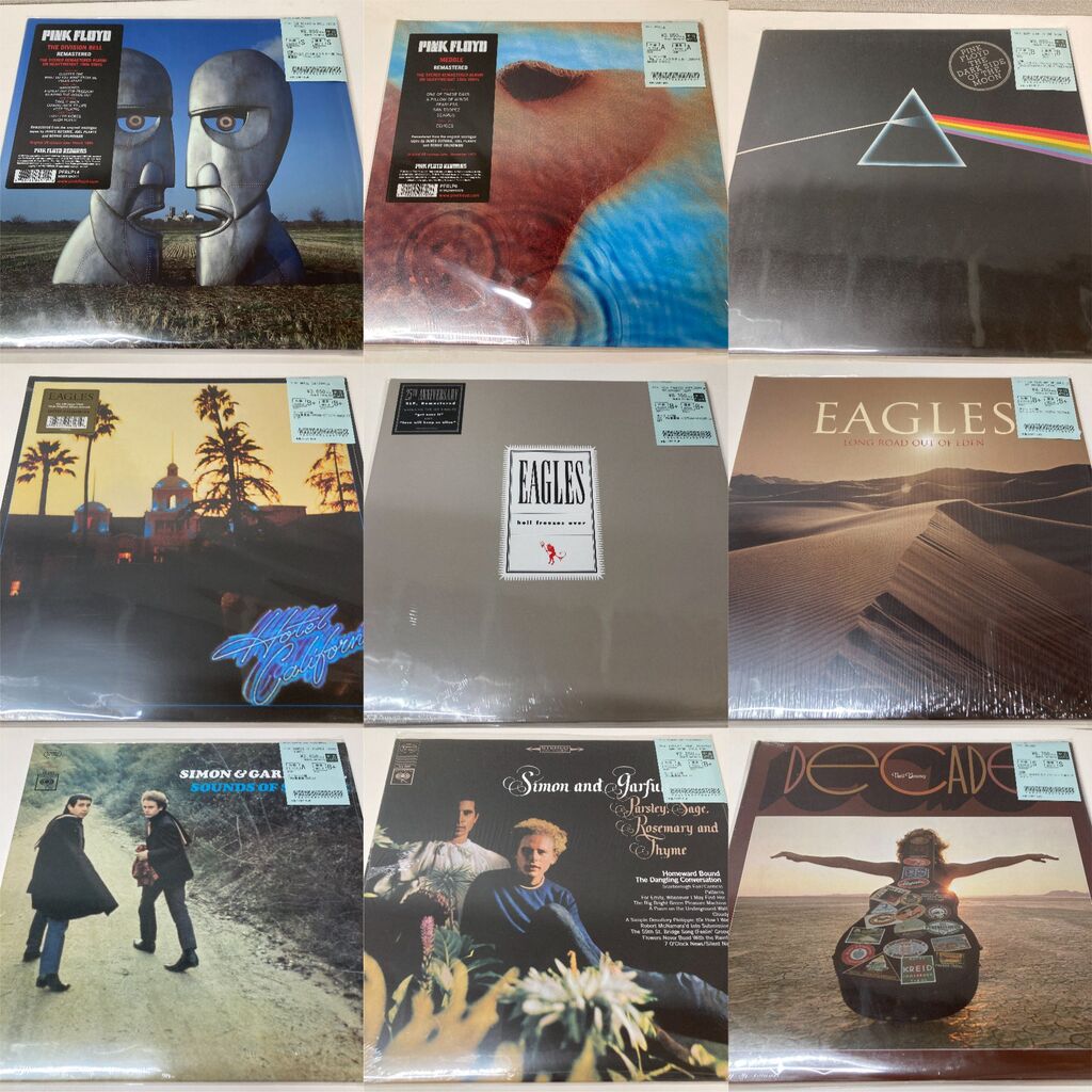 9⁄24(水)ROCK中古レコード新入荷情報王道タイトルを含む、ヨーロッパ