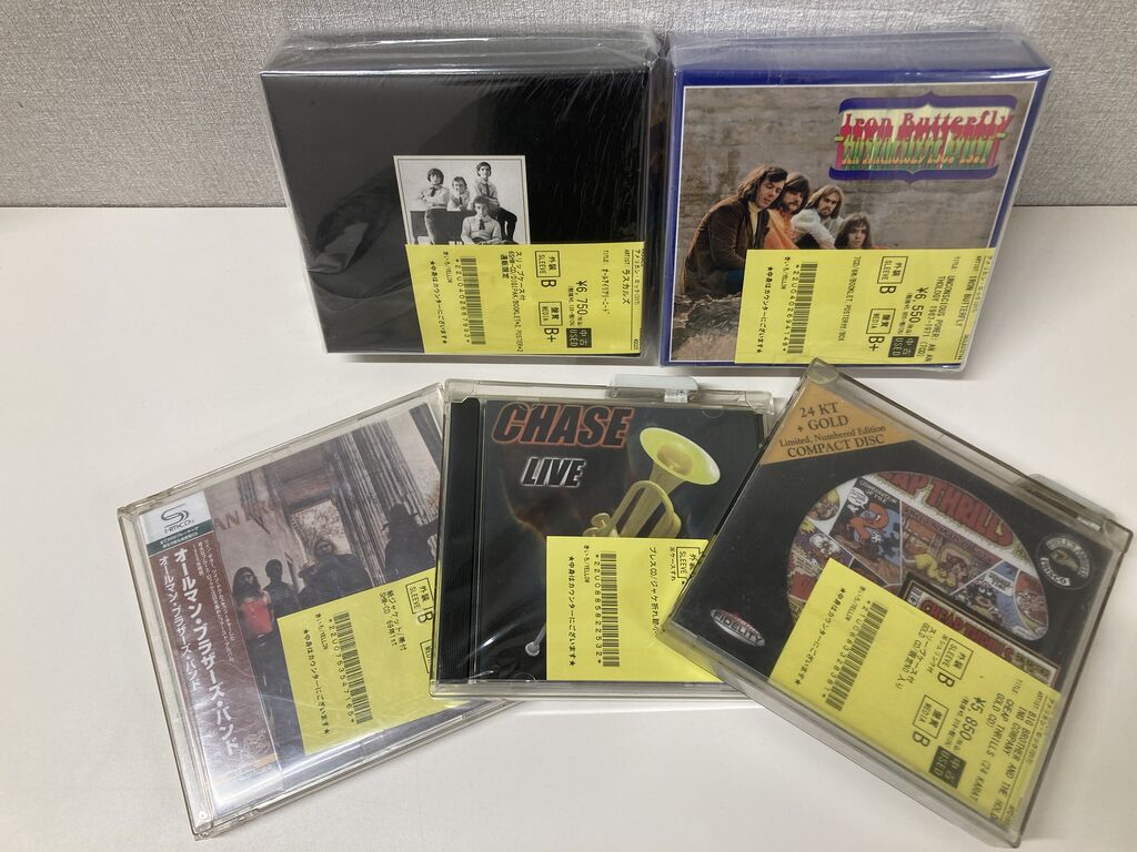 4/15(水)ROCK中古CD新入荷情報】60~70's ROCK人気タイトル紙ジャケット