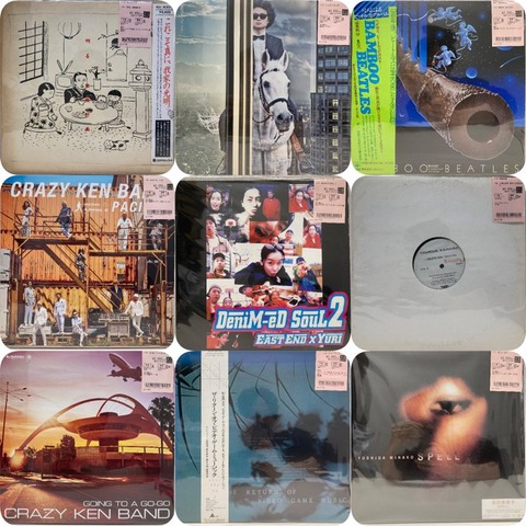 10/30(木)日本のロック/ポップス中古レコード入荷情報】クレイジー