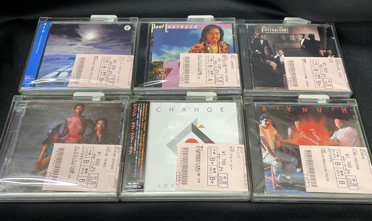 11/30(水) ROCK中古CD新入荷情報】URBAN MELLOW/AORなどまとまっ