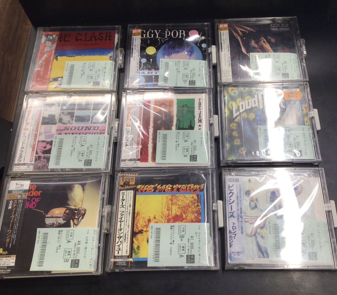 オンラインショップ出品開始！【7/11(土)ROCK中古CD新入荷情報】帯付紙