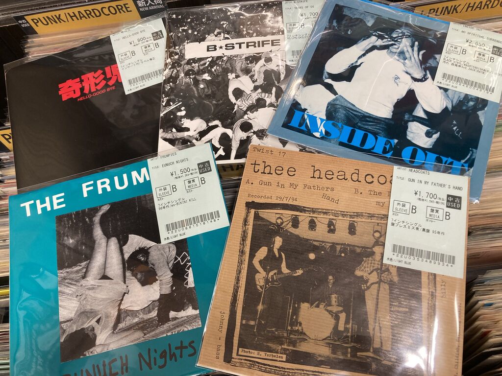 7/22(水)PUNK/HARDCORE中古レコード新入荷情報】70's PUNK/GARAGE, NEO