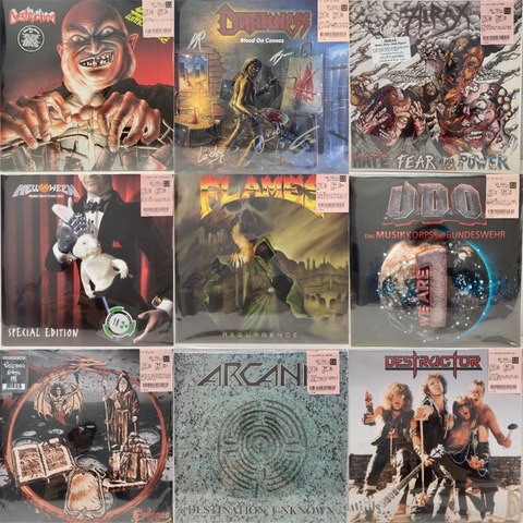 10/14(火) METAL中古レコード新入荷情報】正統派、THRASH