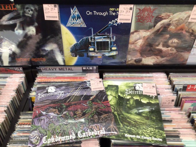 10/10(金) METAL中古レコード新入荷情報】SLAYER USオリジナル,辺境