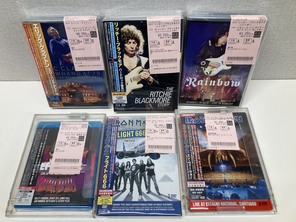 【DVD】ロッキン・デイズ 3/22(日)ROCK中古DVD新入荷情報】ライブDVDが50枚以上一挙入荷