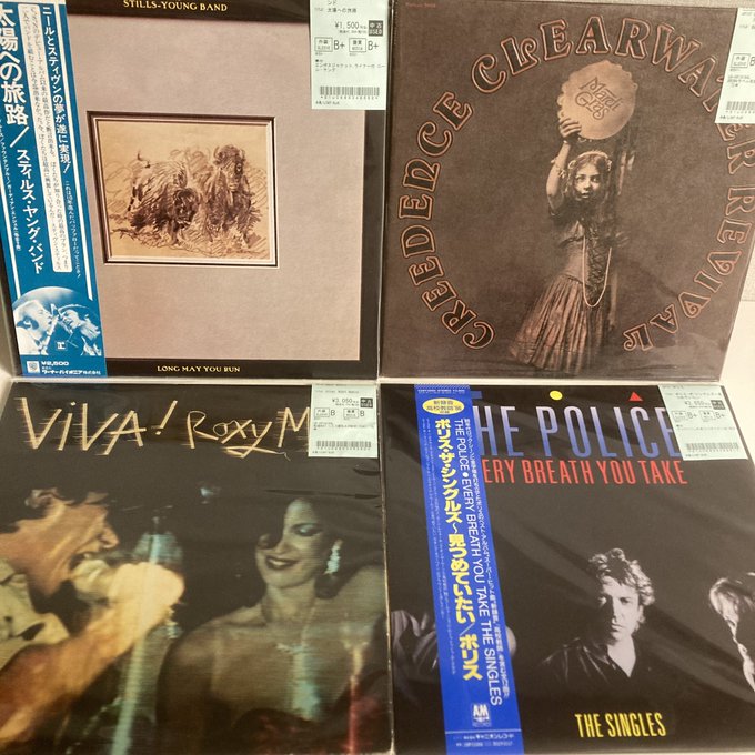 ☆04/07(火)ROCK中古レコード入荷情報☆】NIEL YOUNGやROXY MUSIC等の
