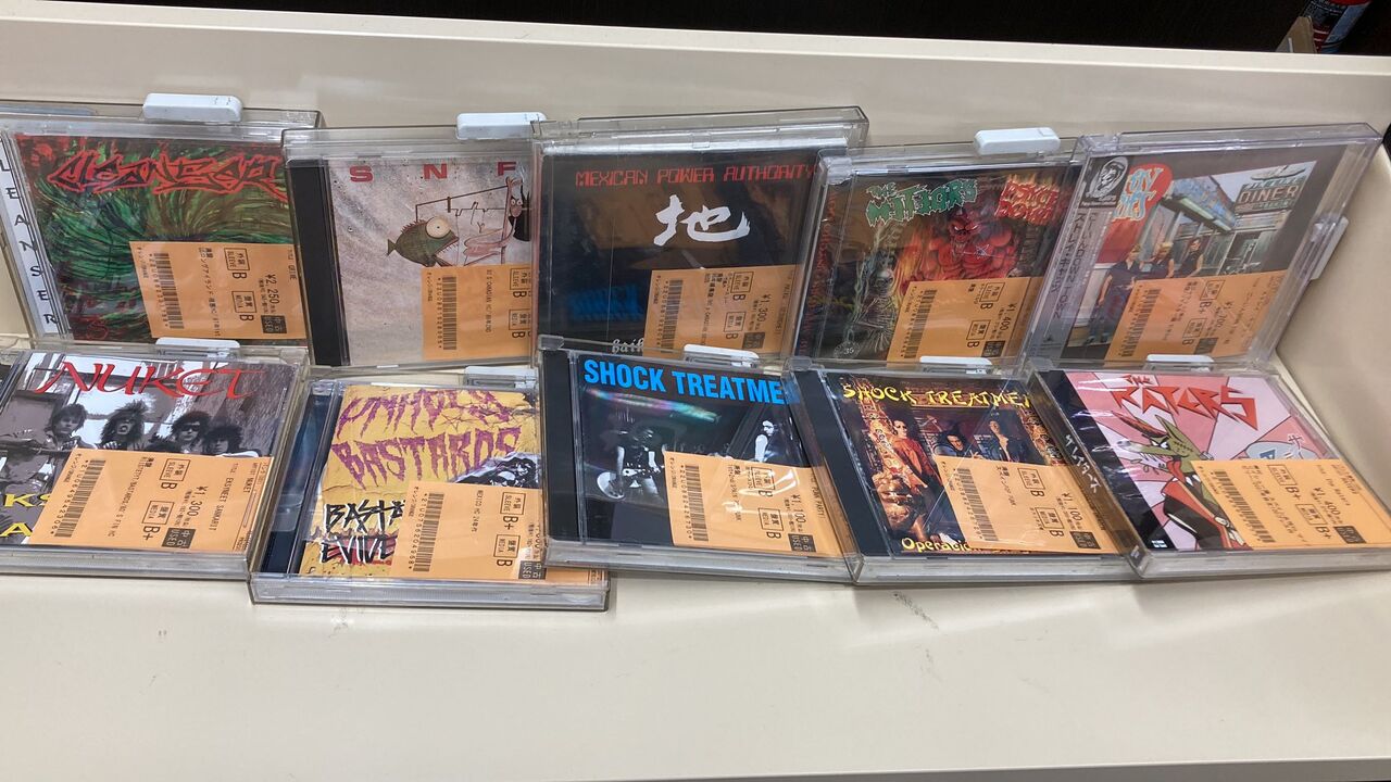 6/4(木)PUNK/HARDCORE中古CD入荷情報】新着中古CD約70点入荷