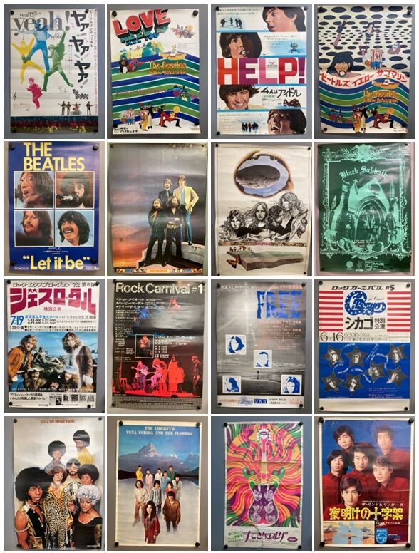 レア!ポスター付 レコード新品同様! Wally刻印 1979年発売 US盤 ANDY WARHOL RARE 1980 1ST ED LITHOGRAPH PRINT FRAMED THE BEATLES