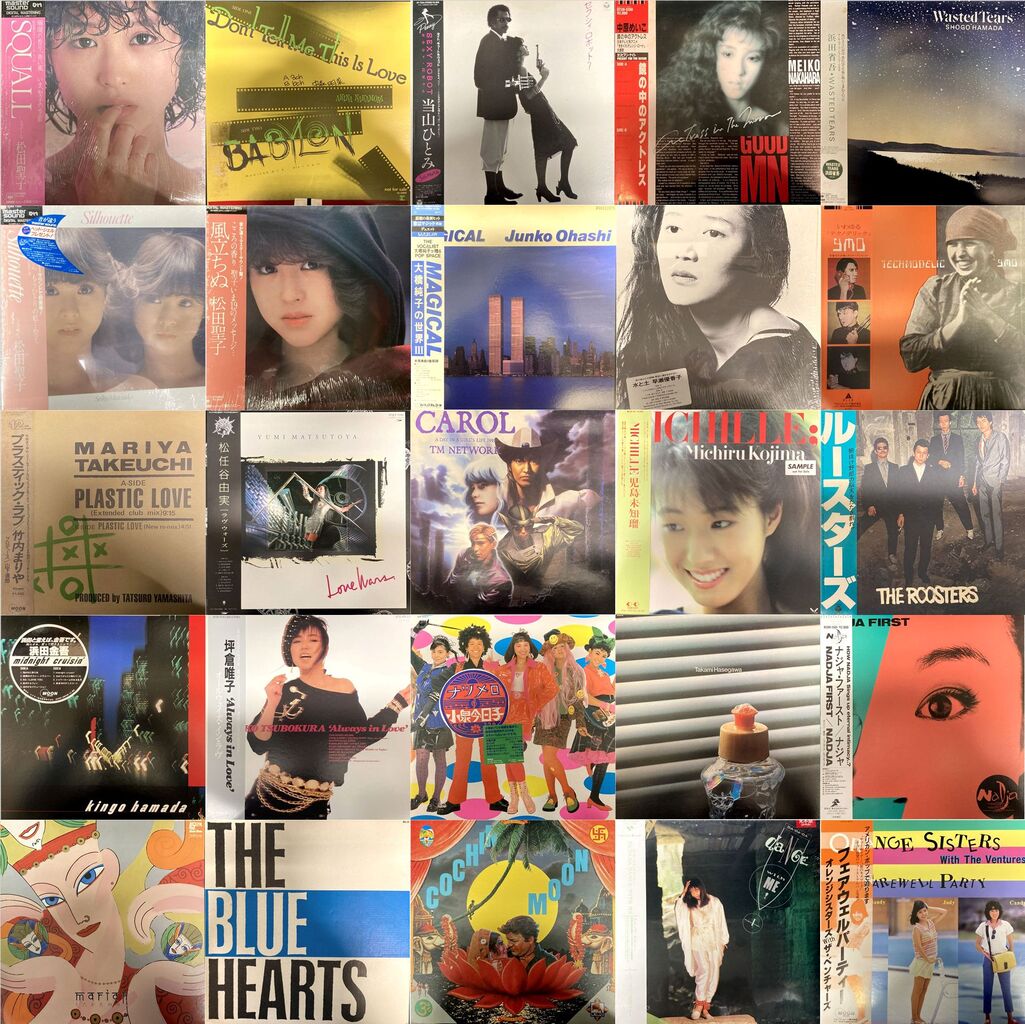 4/25(土)80's廃盤レコードセール!!※5/15(金)通販ボタン設置