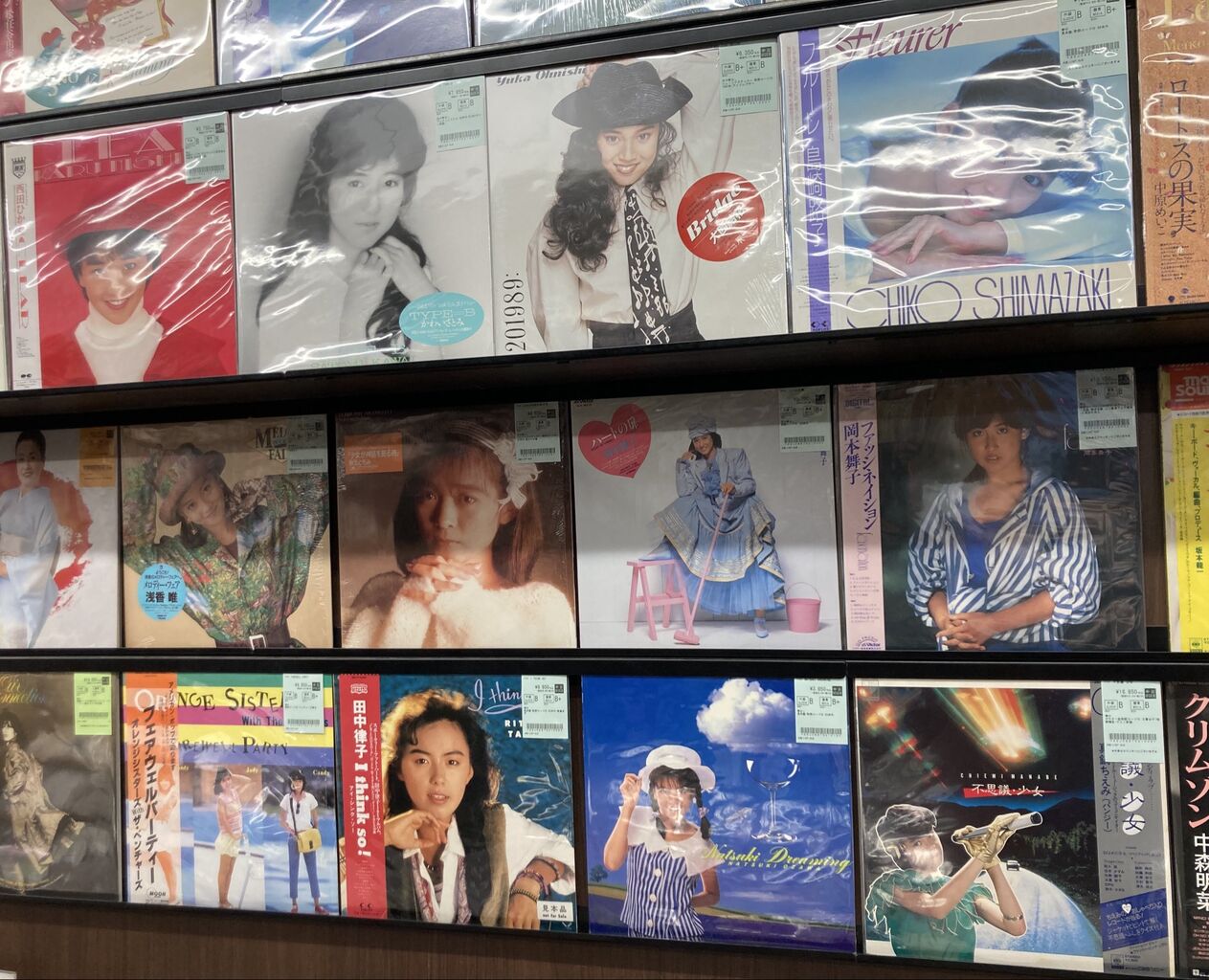 7/5(日)中古レコード入荷情報《80年代女性アイドル稀少LP大放出