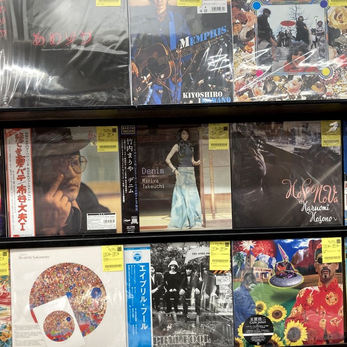 4/21(火)中古レコード入荷情報!!《細野晴臣,竹内まりや近年作など
