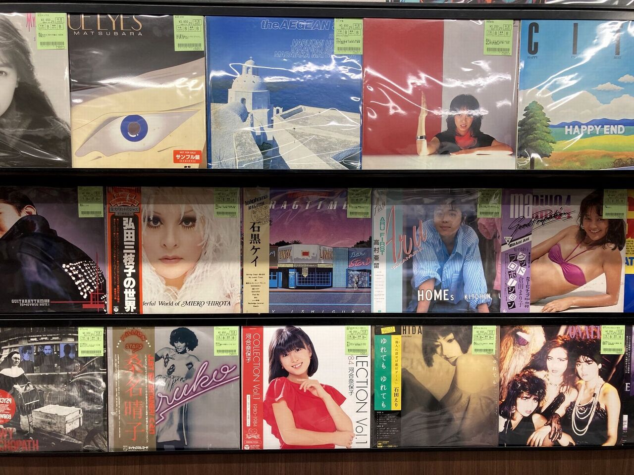 2/25(火)中古レコード入荷情報!!《アイドル&CITY POP LP100点