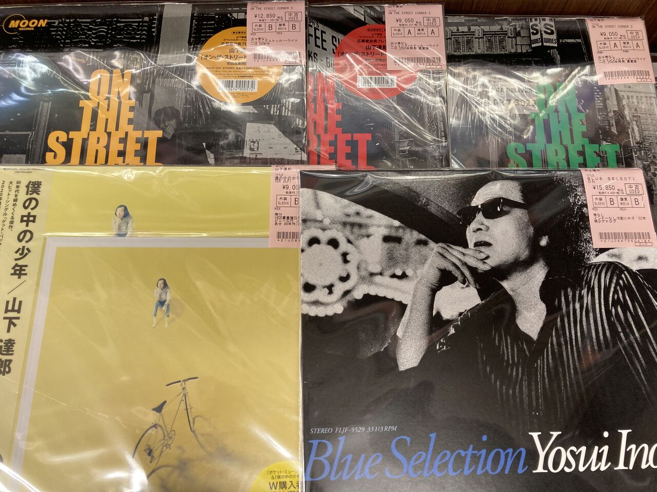 12/28(土)中古レコード入荷情報!!《井上陽水,大滝詠一,山下達郎 近年