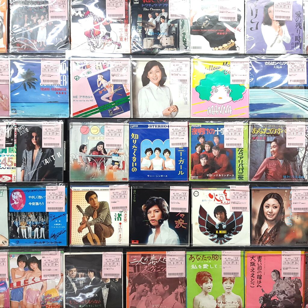 中古品入荷情報】4/28(金)和モノシングル盤200枚以上入荷