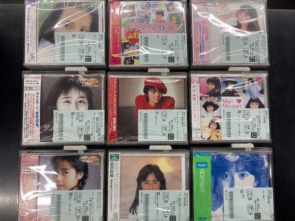 4/11(金)中古CD入荷情報《60-80'sGIRLS!!アイドル廃盤CD中心に 4/11(金)中古CD入荷情報《60-80'sGIRLS!!アイドル廃盤CD中心に