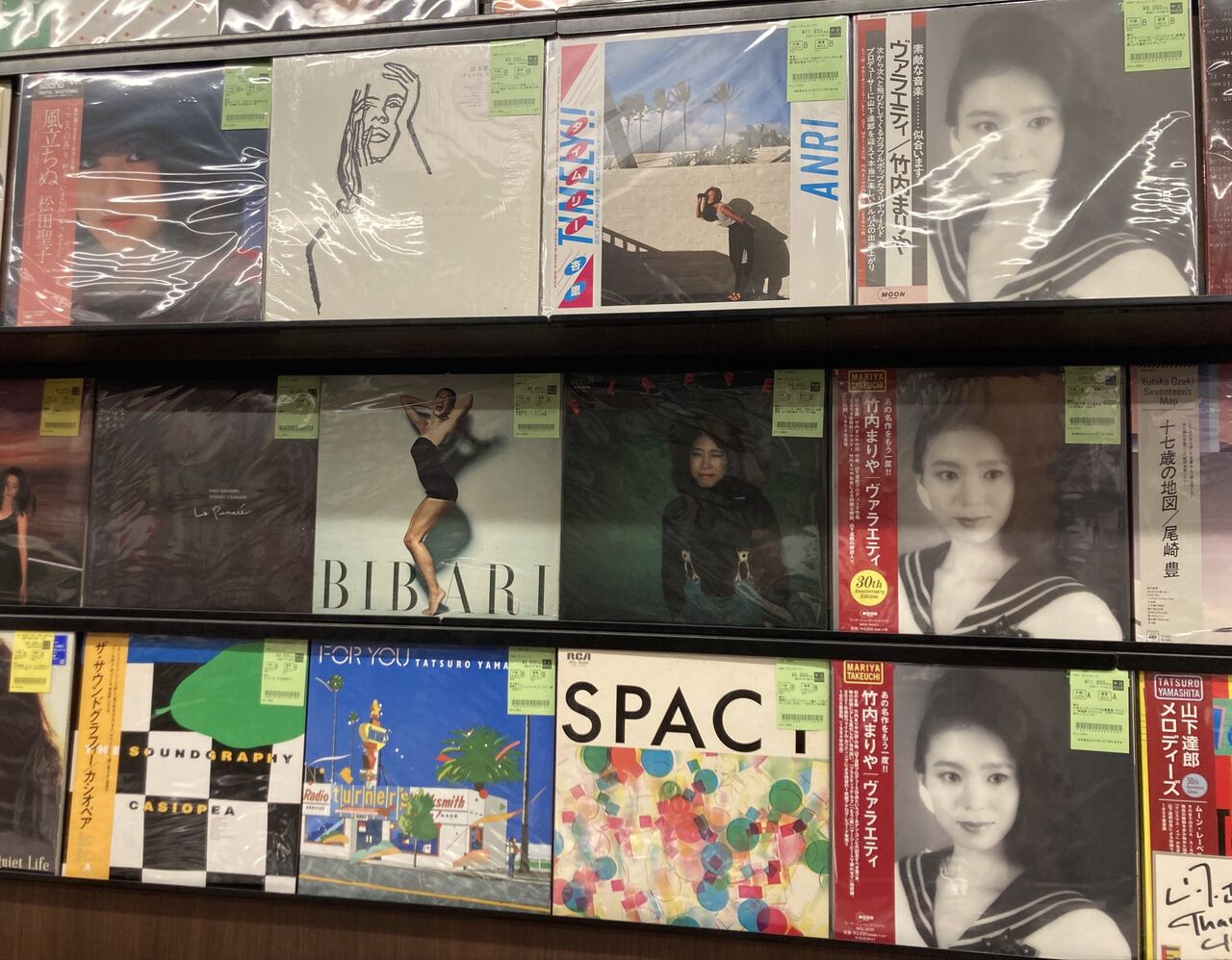 10/11(日)中古レコード入荷情報《シティポップ、フュージョンを中心に