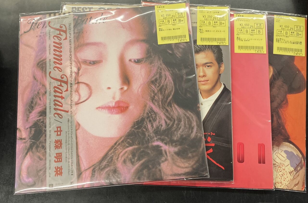 帯付LP10枚③】松田聖子③アナログLPまとめて10枚セット※シティ