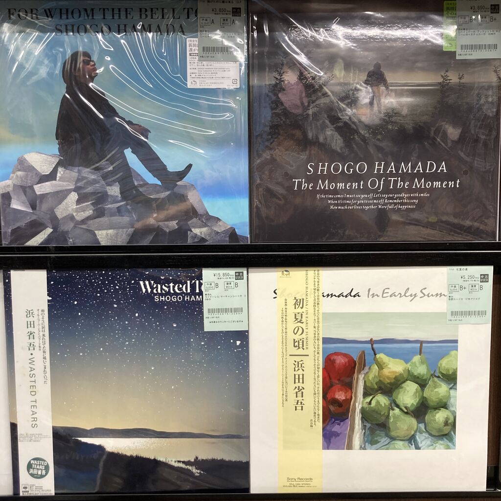7/15(水)中古レコード入荷情報《浜田省吾 後期名作アルバム稀少
