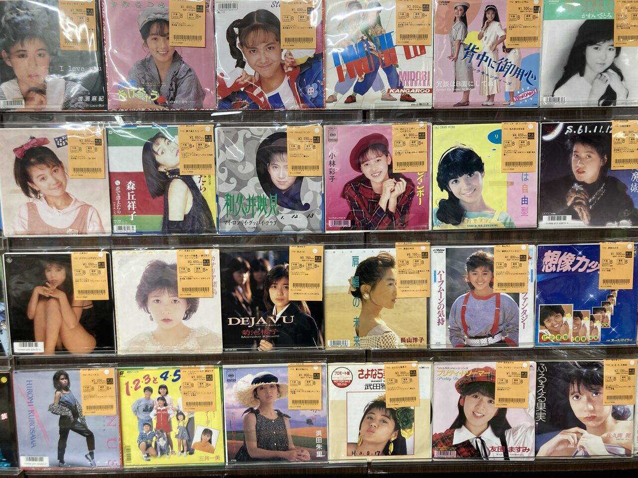 1980年代レコードまとめ売り 美品 バラ可 7/1(水)中古レコード入荷情報《80'sアイドルシングル盤大放出!!非売品