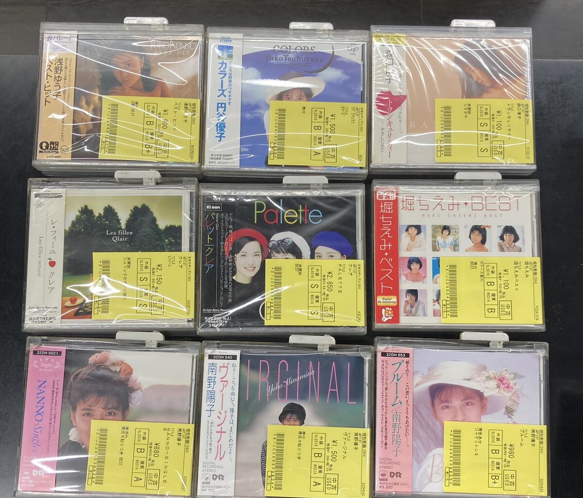 8/19(月)昭和アイドル中古CD入荷情報《80年代後半アイドルレアCD